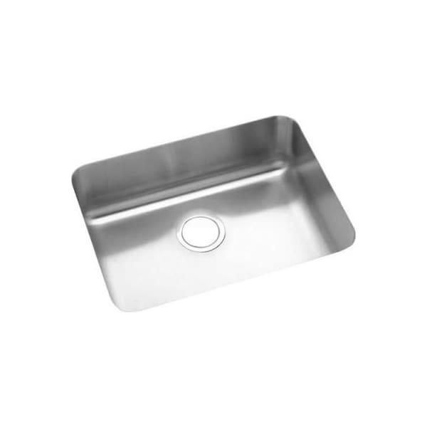 Elkay Gourmet Lustertone Undermount Sink, 16inL X 18-1/2inW X 7-7/8inD ELUH1316 - main